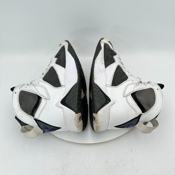 Nike Air Jordan 7 Retro Flint Men Size 11 CU9307-100 Gray White Black Shoes - Picture 6 of 11